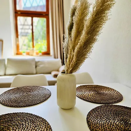 Stilvolles Boho Studio-birgit S-bahn-wifi-garten Apartment Erfurt
