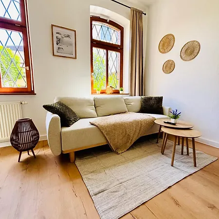 Apartment Stilvolles Boho Studio-birgit S-bahn-wifi-garten Erfurt