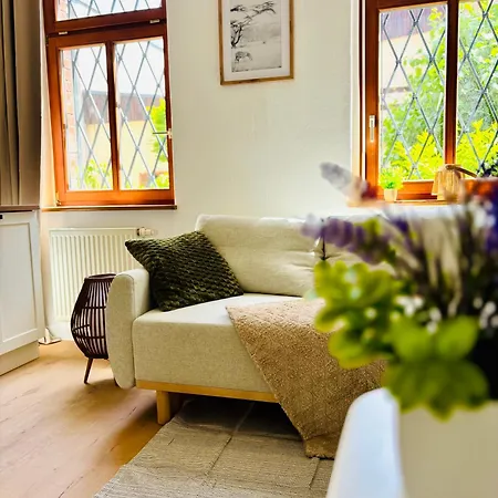 Stilvolles Boho Studio-birgit S-bahn-wifi-garten Apartment Erfurt