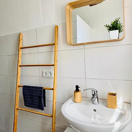 Stilvolles Boho Studio-birgit S-bahn-wifi-garten * Erfurt