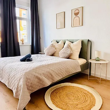 Stilvolles Boho Studio-birgit S-bahn-wifi-garten Apartment Erfurt
