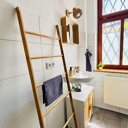 Stilvolles Boho Studio-birgit S-bahn-wifi-garten Erfurt